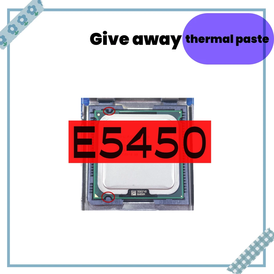Xeon E5450 Procesor 3.0 GHz pracuje na základnej doske LGA 775