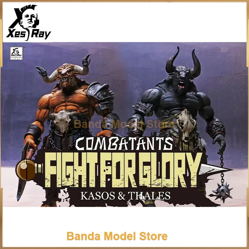 Xesray 1/12 Scale Fight Glory Thales Kasos Wave 4 Silný grécky gladiátor pre 9inch anime figurín PVC Hračky zberný model