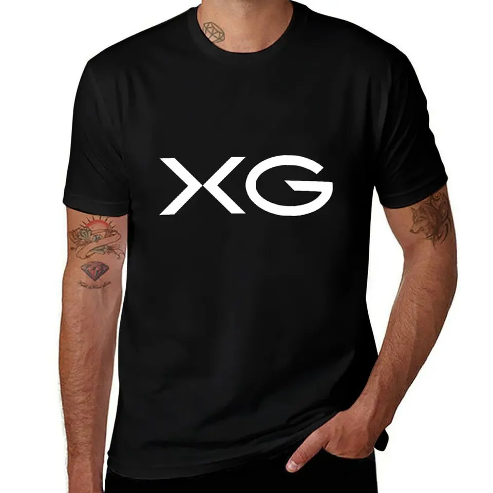 XG (Xtraordinary Girls) KPOP HD Logo Tričko Tričká Grafické odpaliská Rapper Grafické odpaliská Roztomilé topy pre chlapčenské oblečenie pre mužov