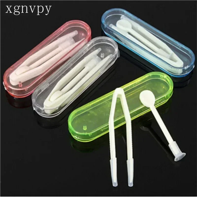 XGNVPy Compakt Contact Lens Puzdro/Kombinácia pinzetí