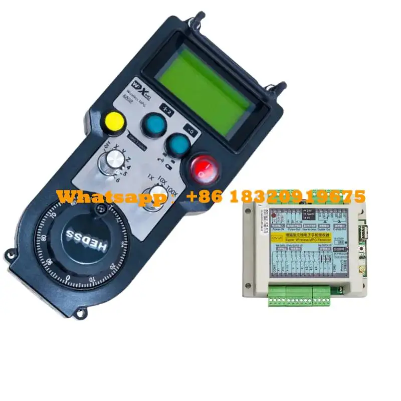 XHC Wireless CNC manuálny generátor impulzov MPG MPG prívesok CNC diaľkové ovládanie 25ppr 100ppr pre sústruhové mletie AWGP