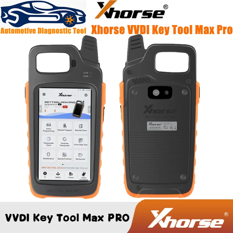 Xhorse VVDI Keytool Max Pro s nástrojom VVDI Mini OBD pre programovanie diaľkového a kľúčového programovania a mini kľúčový nástroj VVDI so Super Chipom