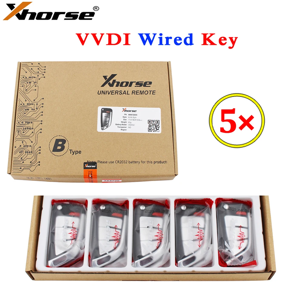 Xhorse vvdi káblový diaľkový kľúč XKDS00EN XKFO01EN XKMQB1EN XKKF02EN XKTO10EN XKA600EN XNMA00EN XKTO04EN XKHY05EN XKHO00EN XKTO00EN
