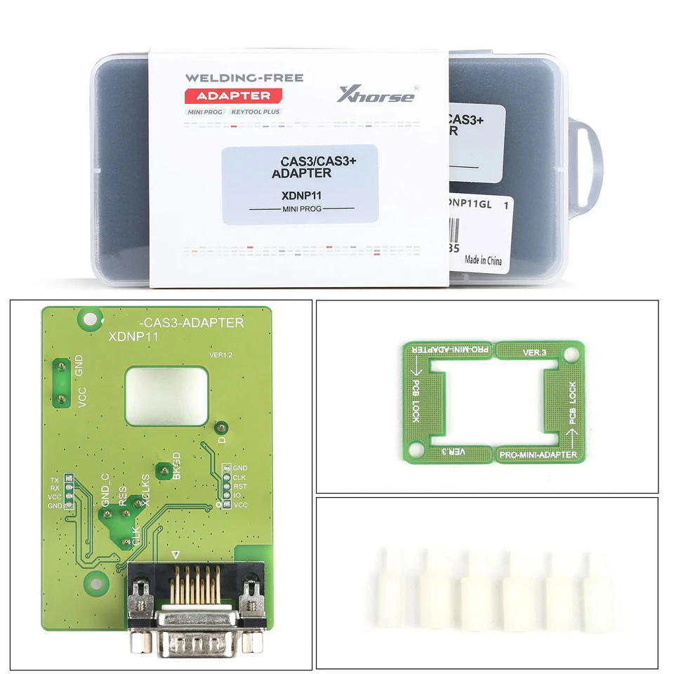 Xhorse XDNP11 CAS3/CAS3+ Spájkovací adaptér pre BMW Práca s Mini Prog/Keytool Plus/VVDI Prog