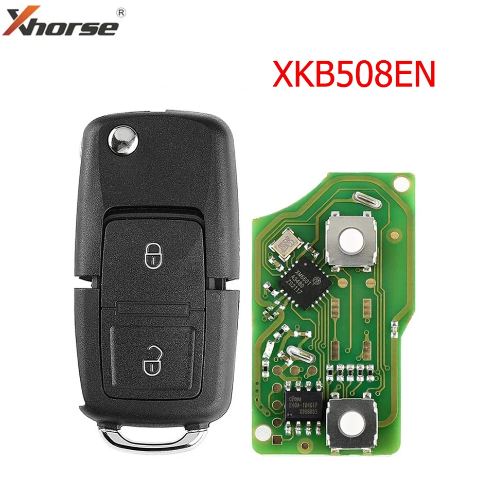 Xhorse xkb508en XK Series 2 tlačidlá VVDI drôt diaľkový automobil FOB FOB pre VVDI2 / VVDI MINI / KEY TOOL MAX