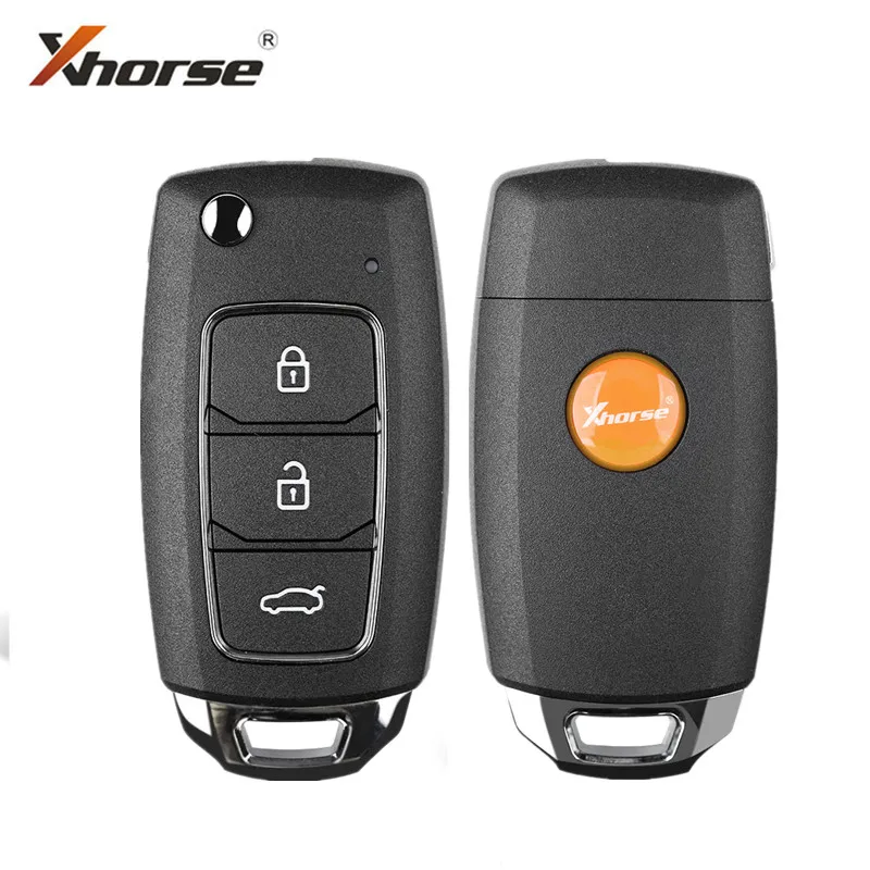 Xhorse XKHY05EN HYU.D STYLE WIRED Universal Remote Key FOB 3 Button Verzia pre VVDI Kľúčový nástroj 5ks/veľa