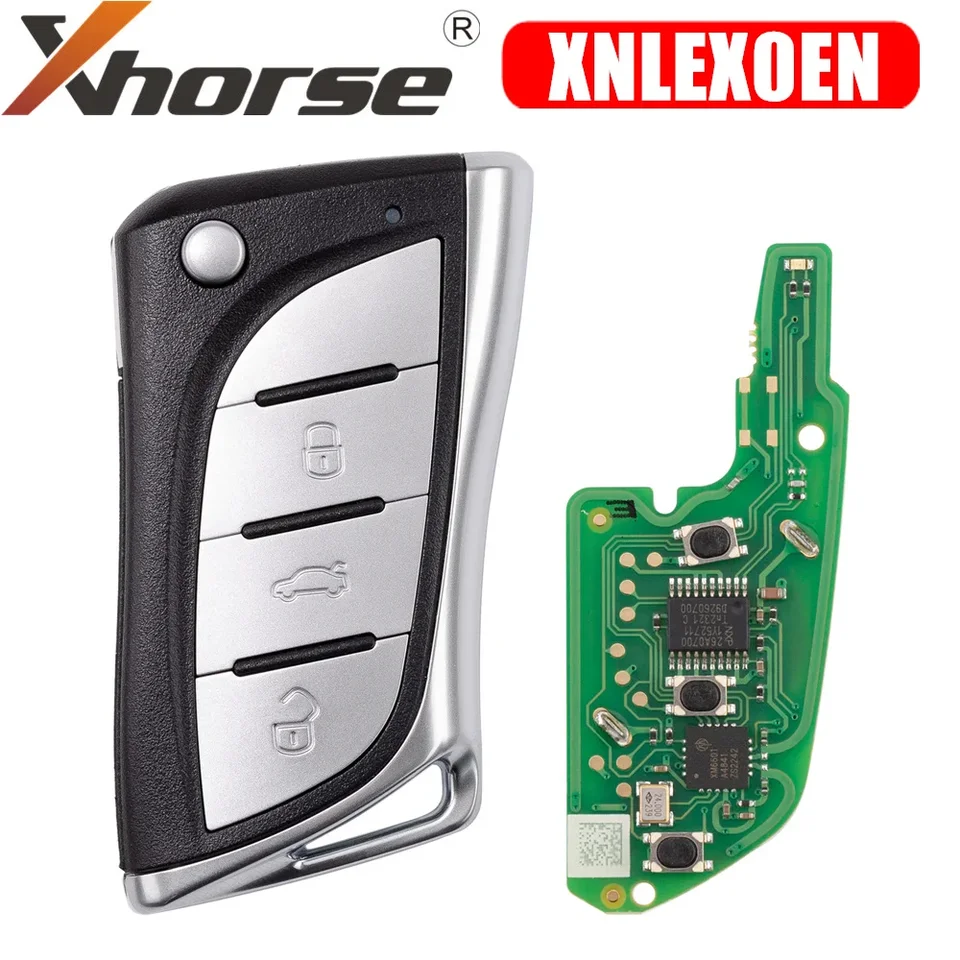 Xhorse Xnlex0en Wireless Demosat Dzdôtkový kľúč pre tlačidlá LEXUS Type 3