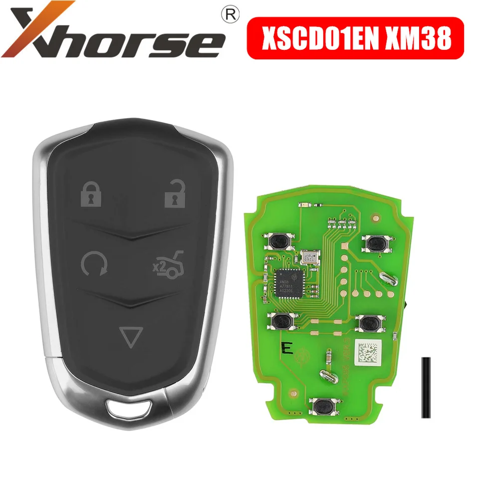 Xhorse XSCD01EN XM38 Universal Smart Key pre tlačidlá Cadillac Style 5