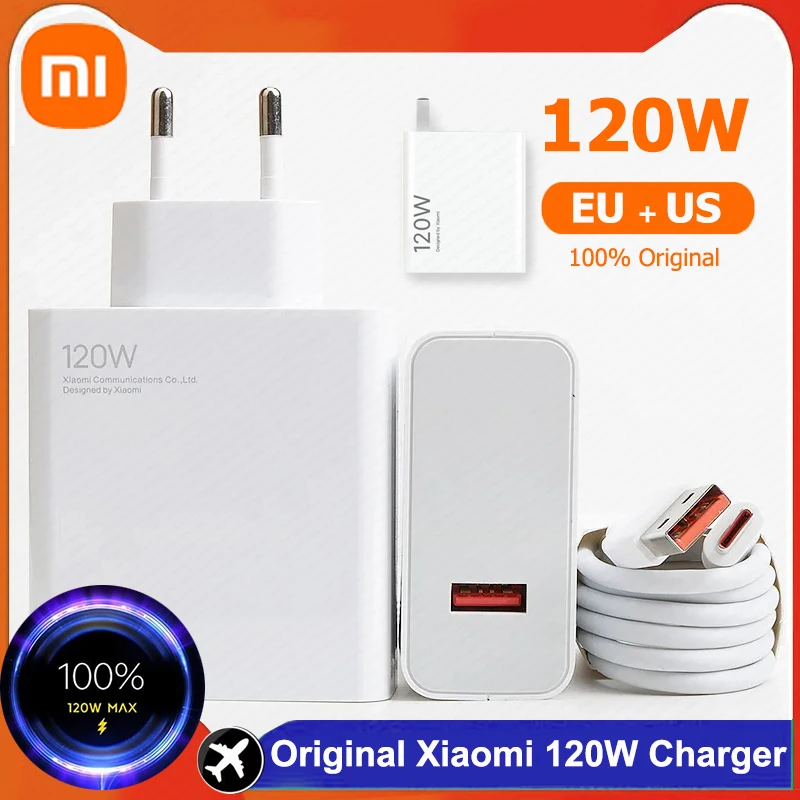 Xiaomi 120W Gan Charger Originálny turbo hyper náboj rýchly nabíjací kábel EU US Power Adapter Mi 13T Redmi Poznámka 13 12 Pro+
