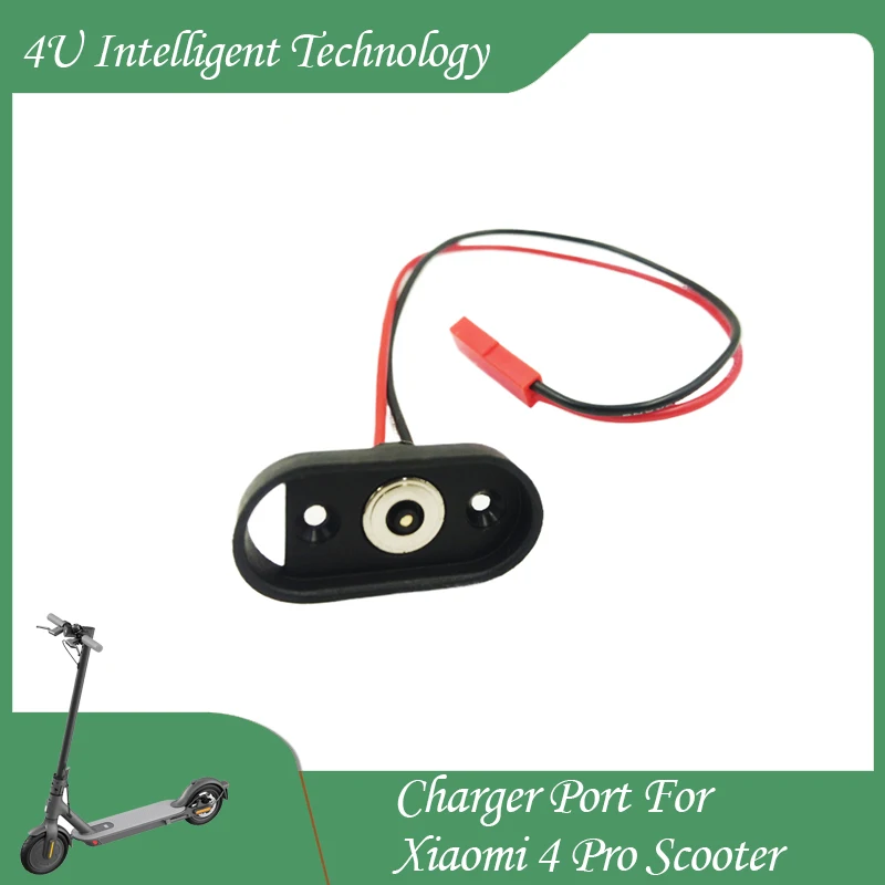Xiaomi 4 Pro Scooter Nabíjací port pre Xiaomi 4 Pro Scooter Parts Secootter Opravy nabíjajúcich port