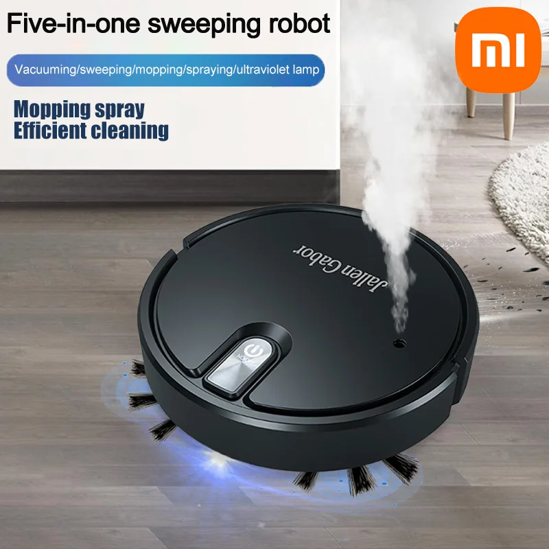 Xiaomi 5-v-1 bezdrôtové inteligentné zametacie roboty Multifunkčné ultra-tiché vákuové vyčistenie Zvlhčovanie vákuového čistiaceho zariadenia Domáce zariadenie
