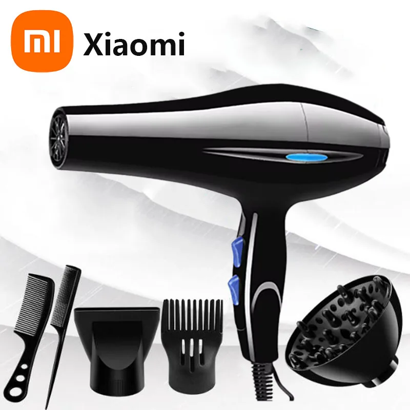 Xiaomi Hair Sušer Professional 1200W/2200W Gear Stronná sila Sušer na vlasy pre kaderné kaderníctvo Salon Nástroj Venok