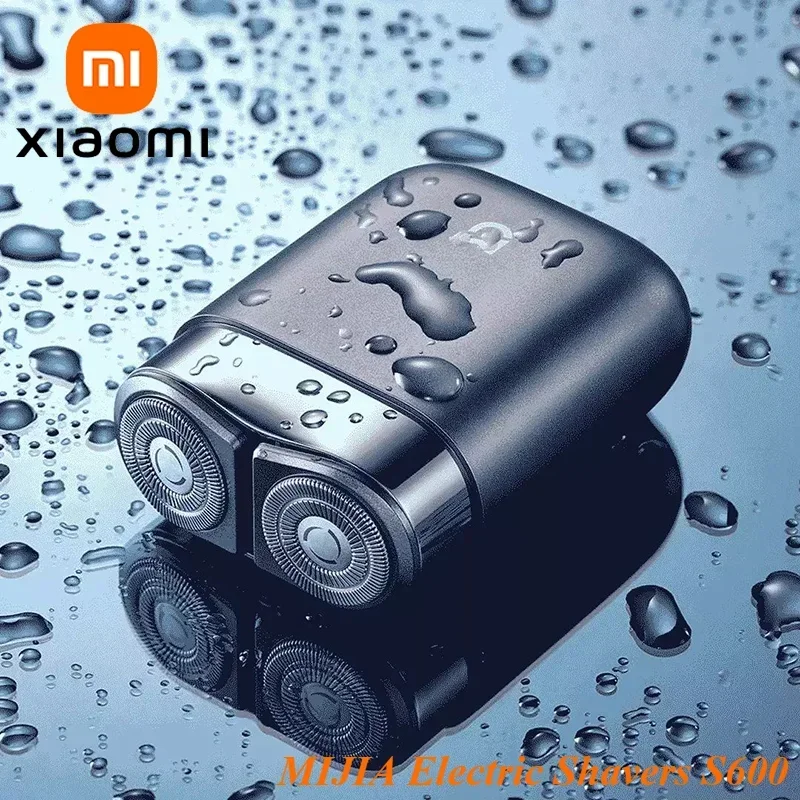 Xiaomi Mijia Electric Hories S600 S600 Nabíjateľné holenie brady Striméru suchého holenia umývateľného holiaceho strojčeka