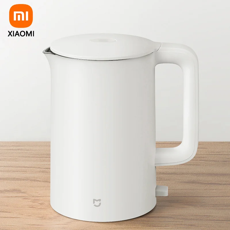Xiaomi Mijia Electric Kettle 1A Tea Káva z nehrdzavejúcej ocele 1800W inteligentná energia vypnutá vodná kanvica čajka 220V Elektrické kanvice Domov