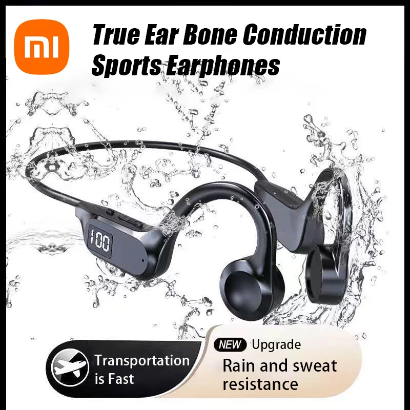 Xiaomi New Sport slúchadlá Pohodlné bezdrôtové vodotesné slúchadlá Bluetooth kompatibilné s náhlavnou súpravou Handset s mikrofónom na spustenie