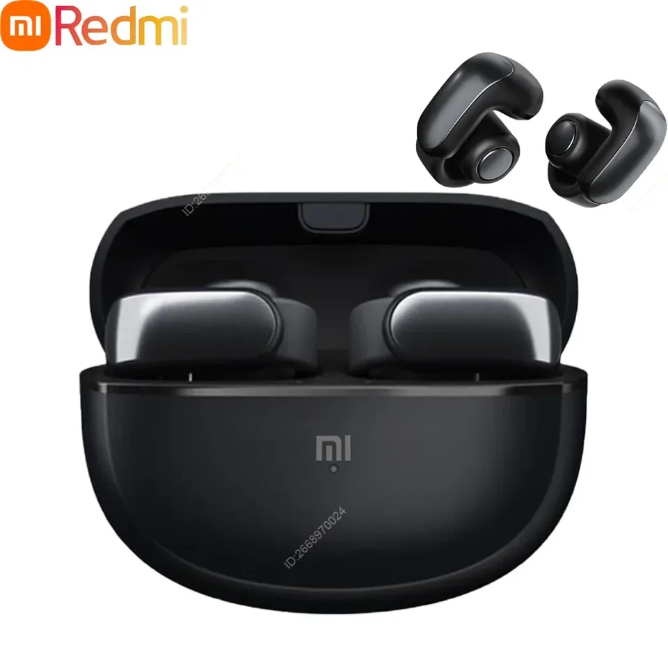 Xiaomi Redmi Open Ear Clip Service Slúchadlá True Wireless Uarbuds Bluetooth5.3 Športové dlhé pohotovostné pohotovostné herné náhlavné súpravy s mikrofónom