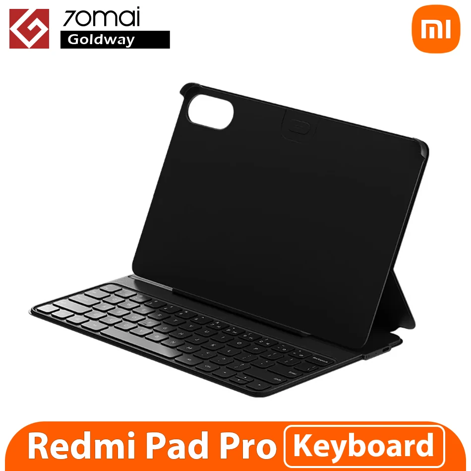 Xiaomi Redmi Pad Pro Klávesová puzdro 64 Klávesové kľúče Bluetooth 5.2 210 mAh batéria PU Ochranný kryt Smart Cover pre MI Tablet PC