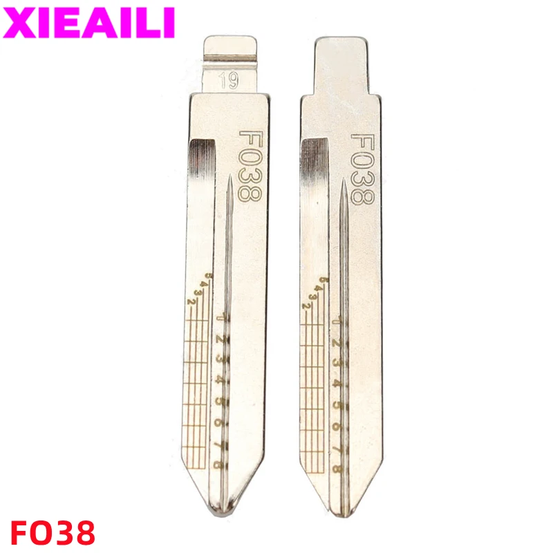 Xieaili 5pcs č. 19 FO38 vyrytý čiara Čepeľ Stupnica Stupnice striha