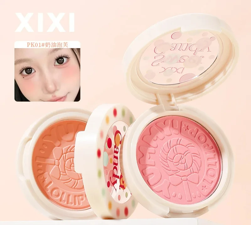 XIXI SWEET Qin Pink jemné rozširovanie a kontrakcia farba Vitalita Girl Zjasnenie a starostlivosť o matné monochromatické červenanie