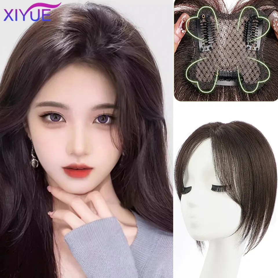 Xiyue Four Leaf Clover Syntetické ramená parochne pre dámsku opravu hlavy Fluffy Parochňa
