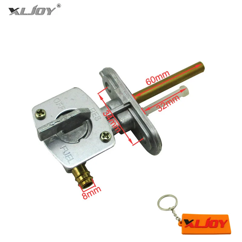 Xljoy 8mm plynové palivo petcock ventilu swith tap pre yamaha fzr600 fzr600r XT600 XT600E WR500 TTR225 TTR230 TTR250 YZ125 YZ250 YZ400F