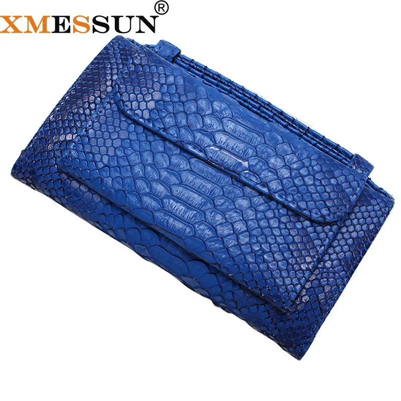 XMessun Fashion PU Leather Day Clutch Clutch Cross-Body Bag Crocodile Pattern Originálne kožené spojkové reťaz dámske kabelky