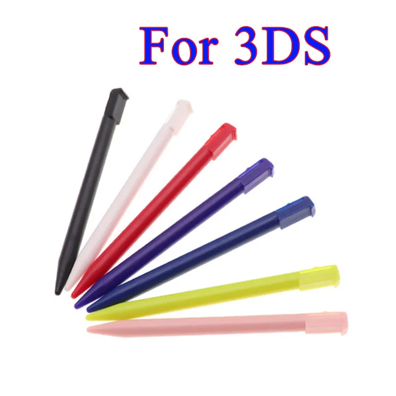 Xoxnxex 7Colors Multi-Color Plast Plat Pen Cestlus prenosné pero ceruzka Touchpen set pre 3DS