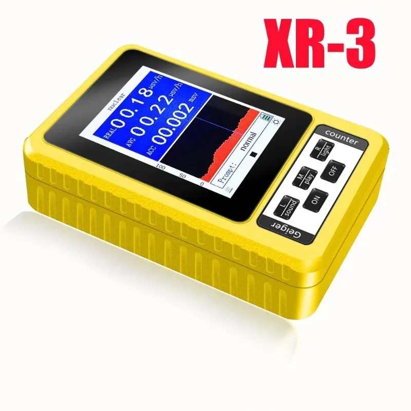 XR-3 2-v-1 vreckový prenosný prenosný digitálny EMF Meter Elektromagnetické žiarenie jadrové žiarenie detektor geiger counter nový