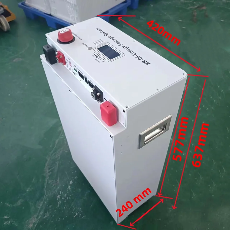 XR05-48V230AH Power Box LifePo4 Battery Case Solar Home Energy Storage 16S 51.2V DIY Kit pre JBD BMS EVE EVE CATL 200AH 202 230AH
