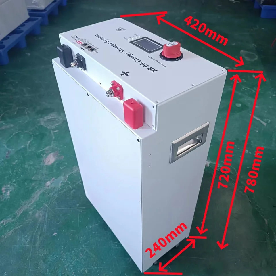 XR06-48V280AH Power Box LifePo4 BATTÁLNE PANEČNÉ SOLE SKLADOVANIE SKLADOV 16S 51.2V DIY Kit pre BMS 2,0 EVE CATL 270AH 280 302AH
