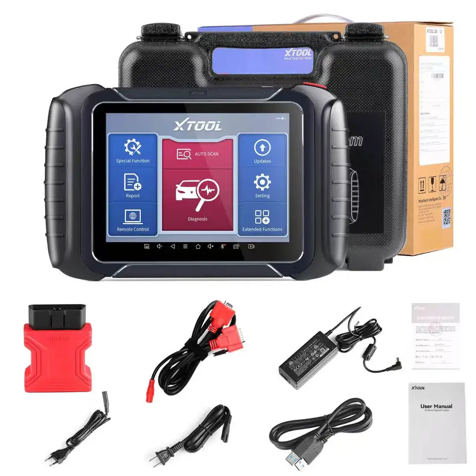 XTOOL D8 Professional Automotive Scan Tool Obojsmerné ovládanie OBD2 Diagnostický skener vozidla+ kódovanie ECU 31+ Service