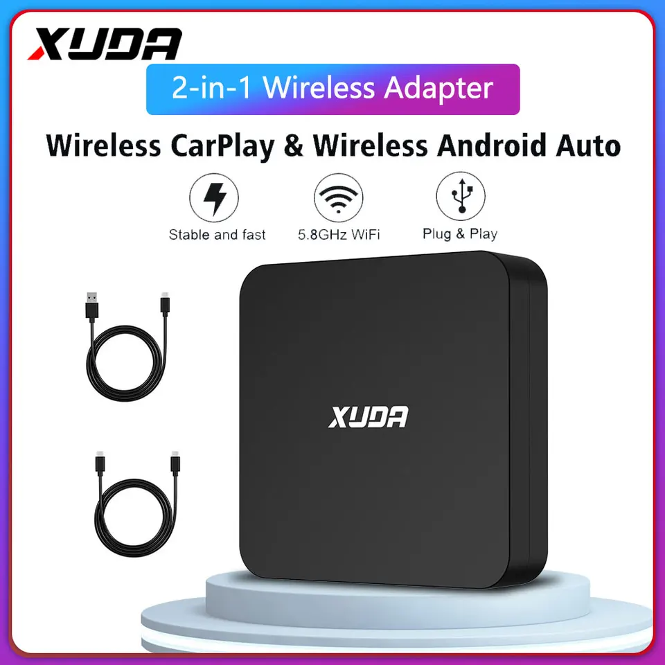 Xuda Mini CarPlay Smart Box Wireless Android Auto adaptér
