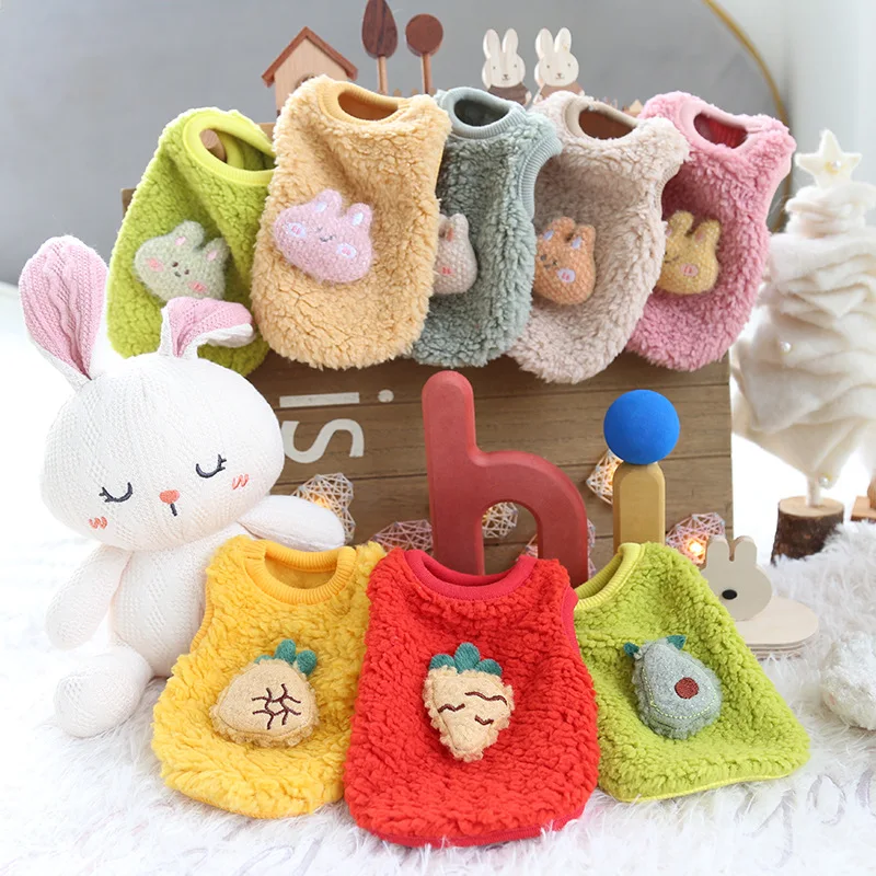 Xxs xs psie odevy pre Yorkie Pet Rabbits Moderné chihuahua šteniatko oblečenie zimné teplé roztomilé malé sfingové mačacie oblečenie freret