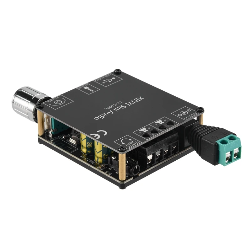 XY-C100L HIFI 100WX2 Bluetooth 5.0 High-Power Digital Stereo zosilňovacia doska AUX USB AMP AmplificAdor domáce divadlo
