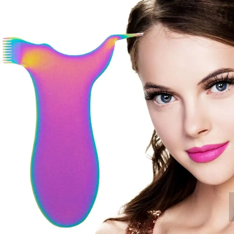 Y COM Lash Lift Brush z nehrdzavejúcej ocele riasy perm prenosné prenosné štepenie mišele
