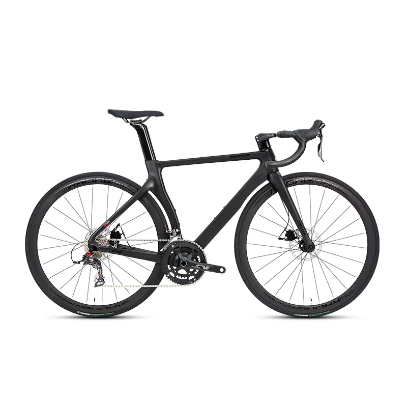 Y T8 Road Bike 700C Pneumatika uhlíkového cyklu Hydraulická disková brzda bicykla SRAM RIVAL 700*25C pre mužov