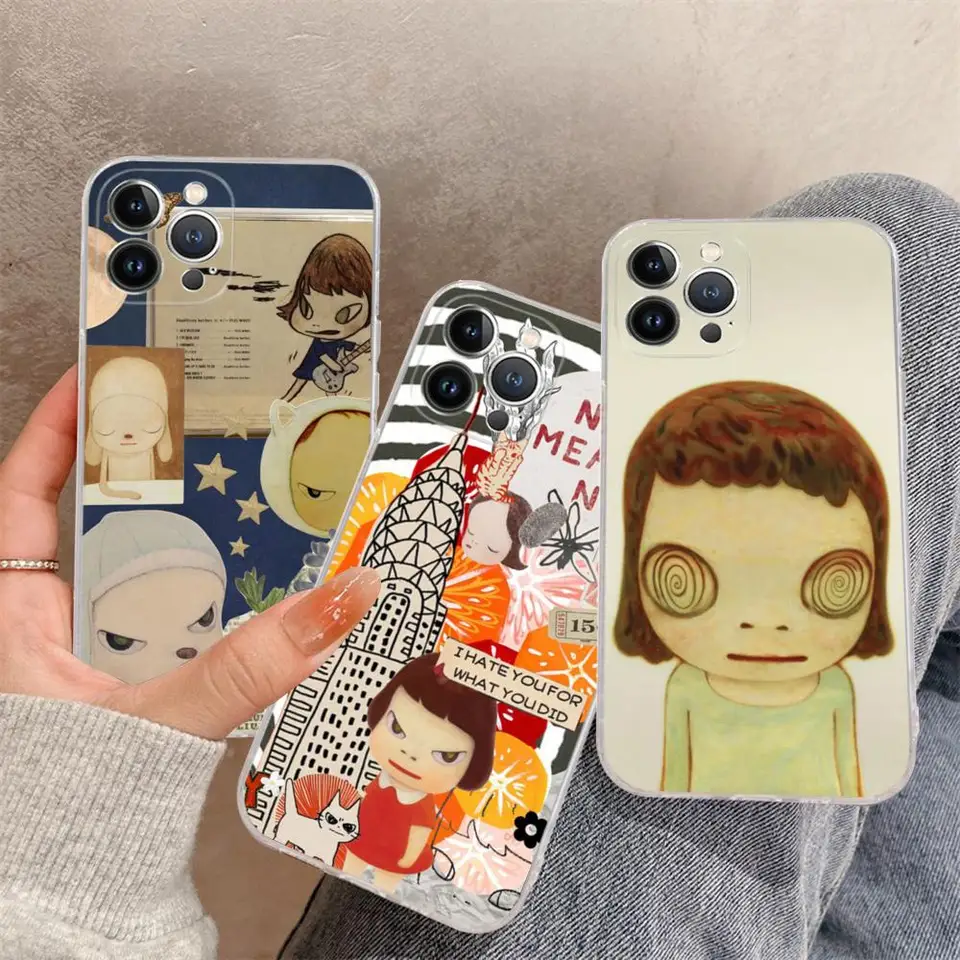 Y-YoShitomo Girl Naras telefónny puzdro pre iPhone 15 14 11 12 13 Mini Pro XS Max.