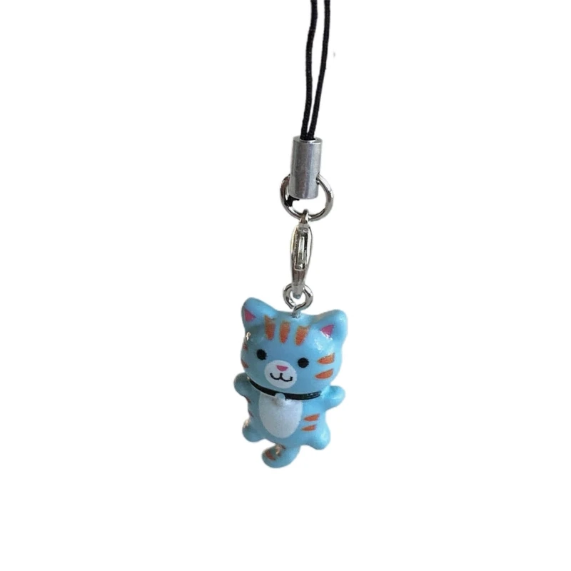 Y2K Telefón kúzlo keychain telefónny remienok na telefón Krásny kľúč pre ženy reťaz kabelky