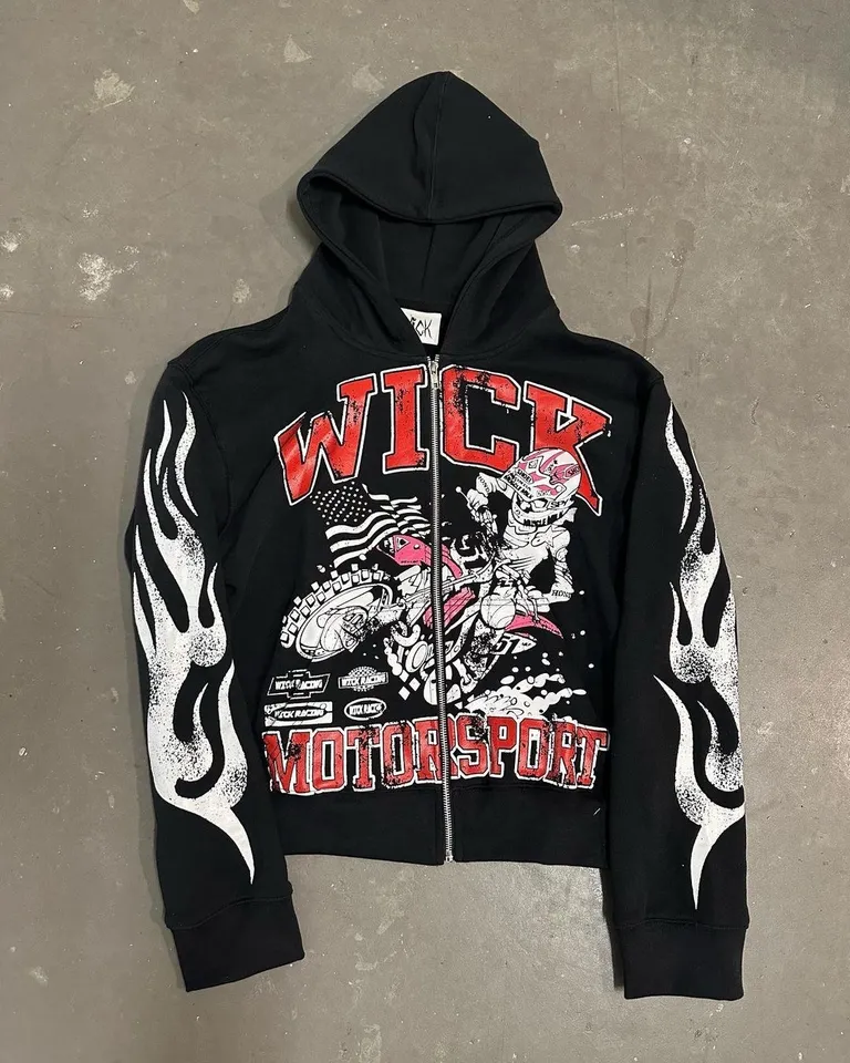 Y2K Wome Clothing Hoodies Vytlačené vzorové pullover mikostroje na strechewear nadmerne punk vintage kpop tanečné topy s dlhými rukávmi