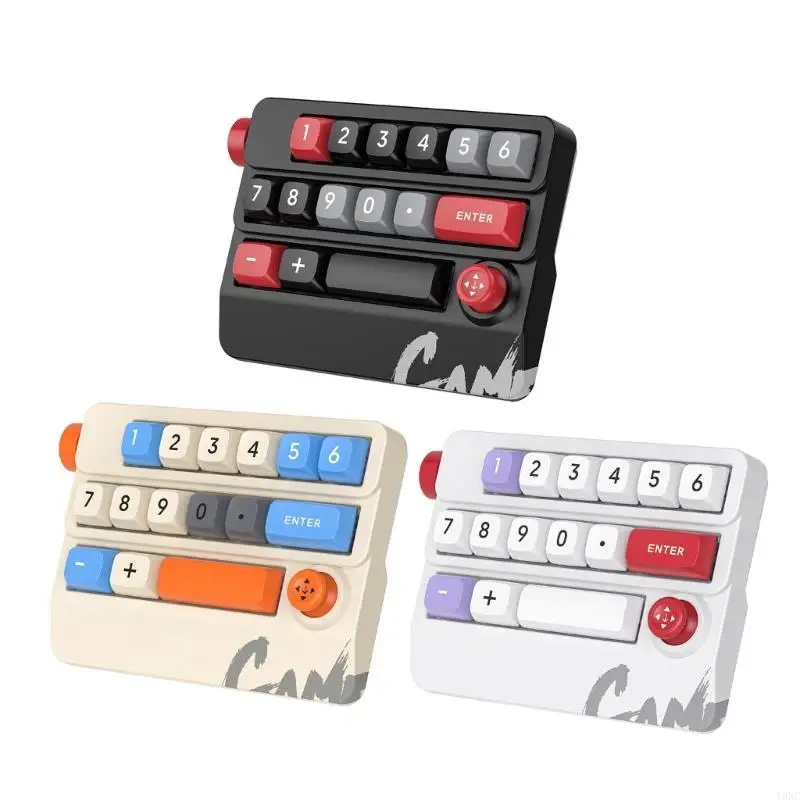 Y3NC Mechanická herná klávesnica prispôsobiteľná s horúcimi spínačmi a makro joystick malá klávesnica