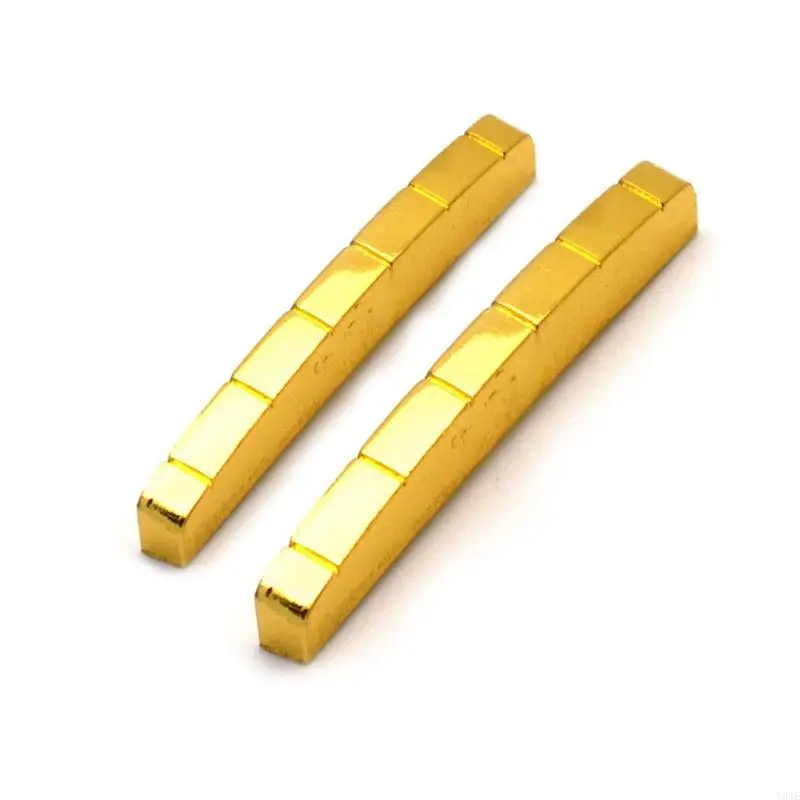Y8AE nastaviteľná mosadzná matica pre 6 strunových multiscale Electric Guitar Replacements