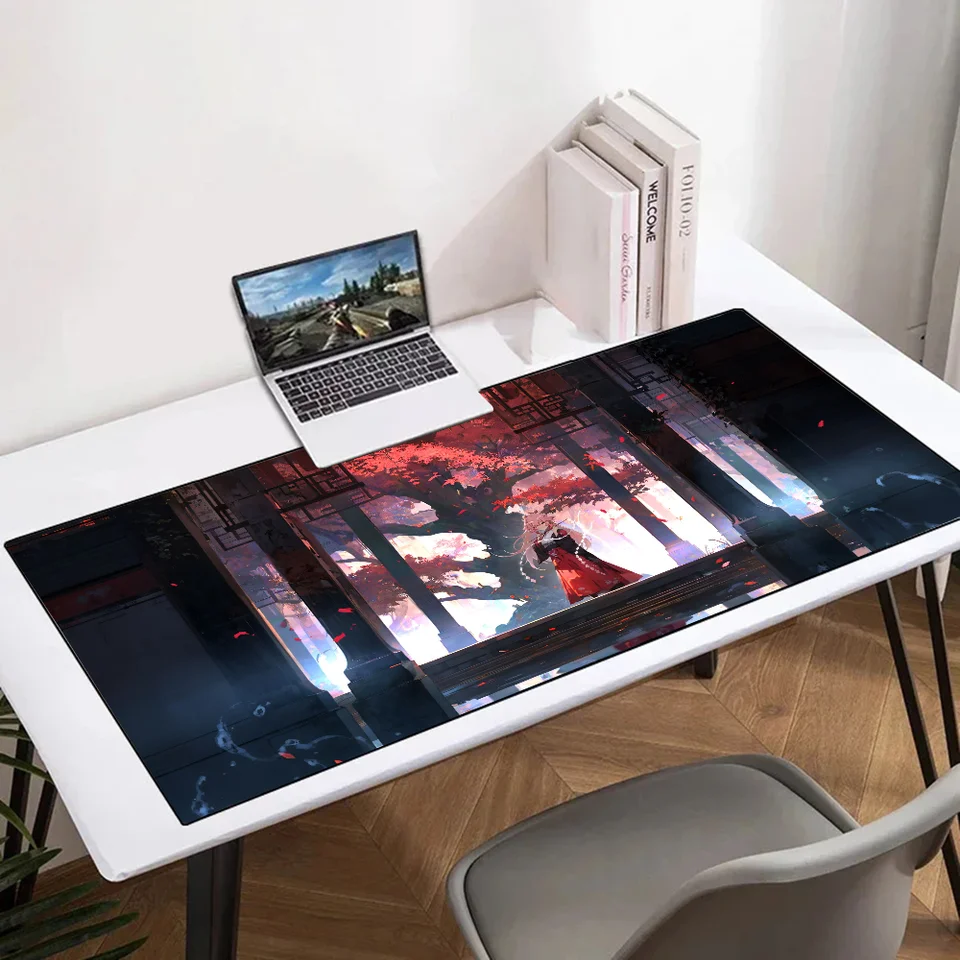 Yae Miko Genshin Impact MousePad Mouse Desk Desk s podložkami Herné príslušenstvo Prime Gaming XXL Klávesnica Padding Rat