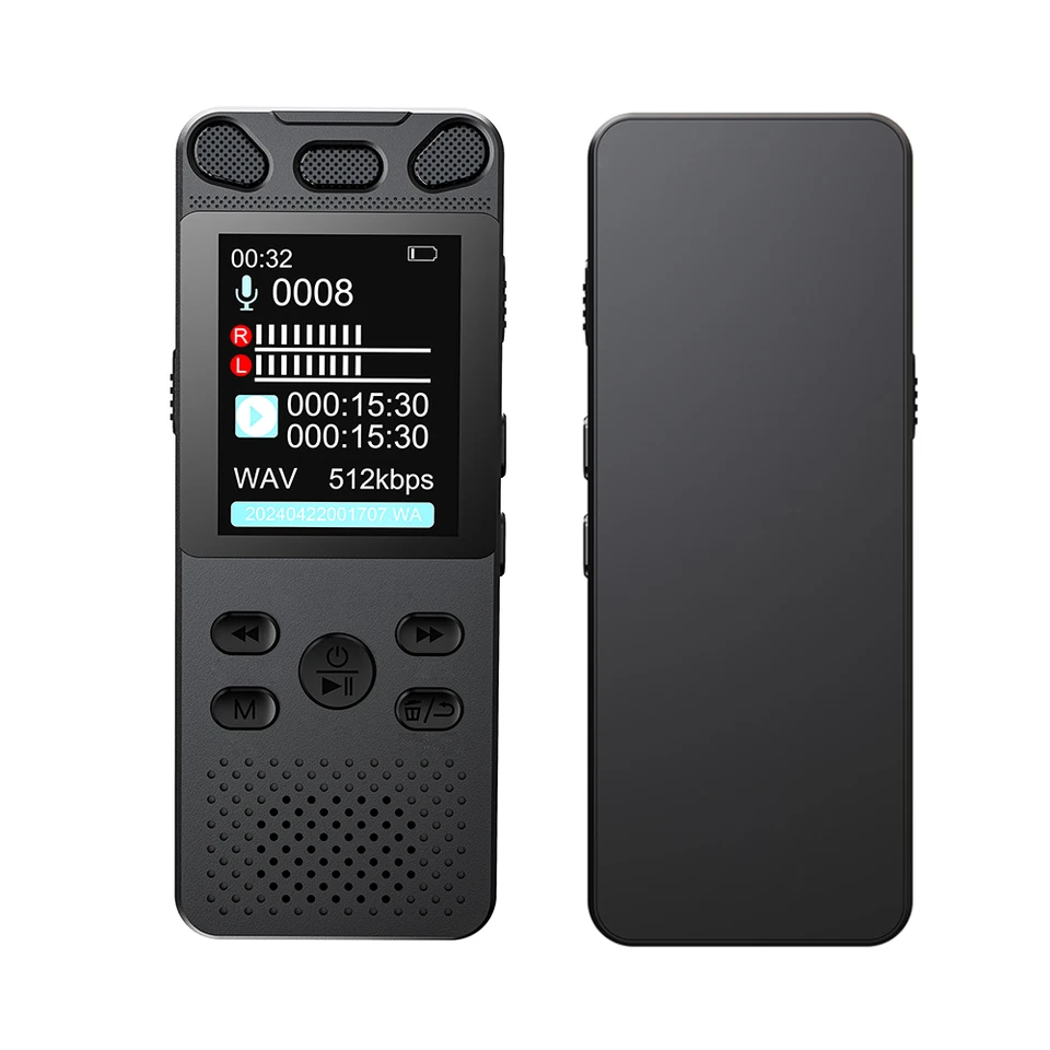 YAERGOR V71 Hlasový rekordér zvukový rekordér digitálny rekordér MP3 s 512 kbps nahrávaním pre pracovné prednášky Rozhovory