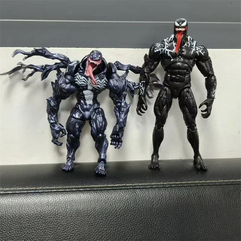 Yamaguchi Venom Carnage Spider Man Legends Action figum kĺbový hnuteľný tvár socha stolného modelu zbera