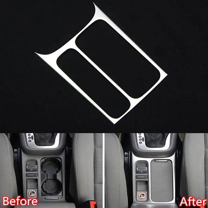 Yaquicka Console Console Pohár držiaka na držiak na držiak na držiak na držiak na štýl Styling pre Volkswagen Sharan 2013 2014 2015 2016 Covers automobilov