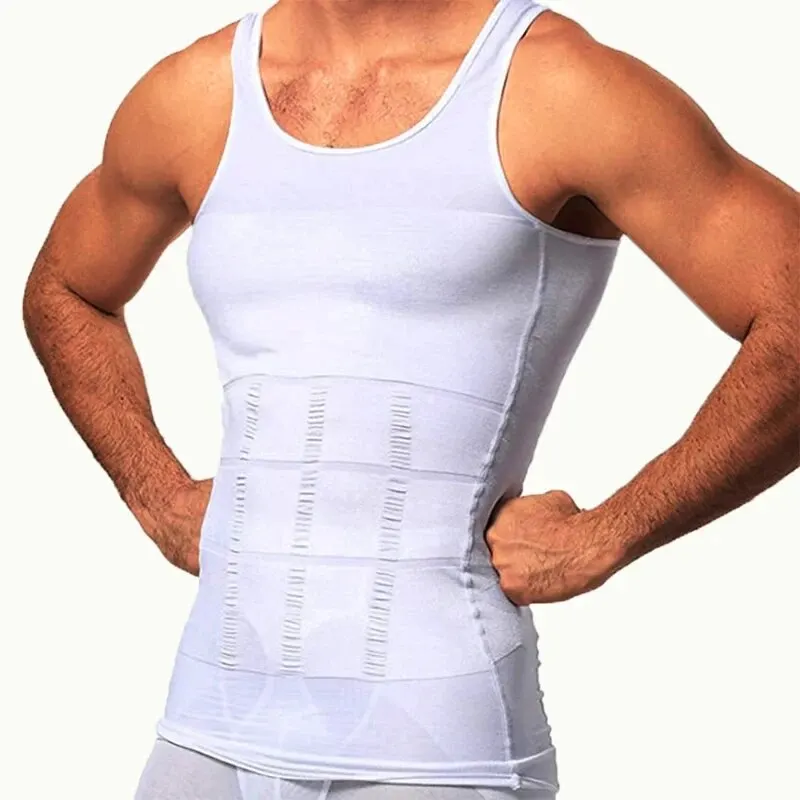 YBFDO Men Body SHAPER SLEDOVANIE KOMPRESNÁ VESTU NUMPHIRNUT NAPLAVNÉHO PASLE TRACK TRAND TANKA TANKA TOP Belly Control Strata