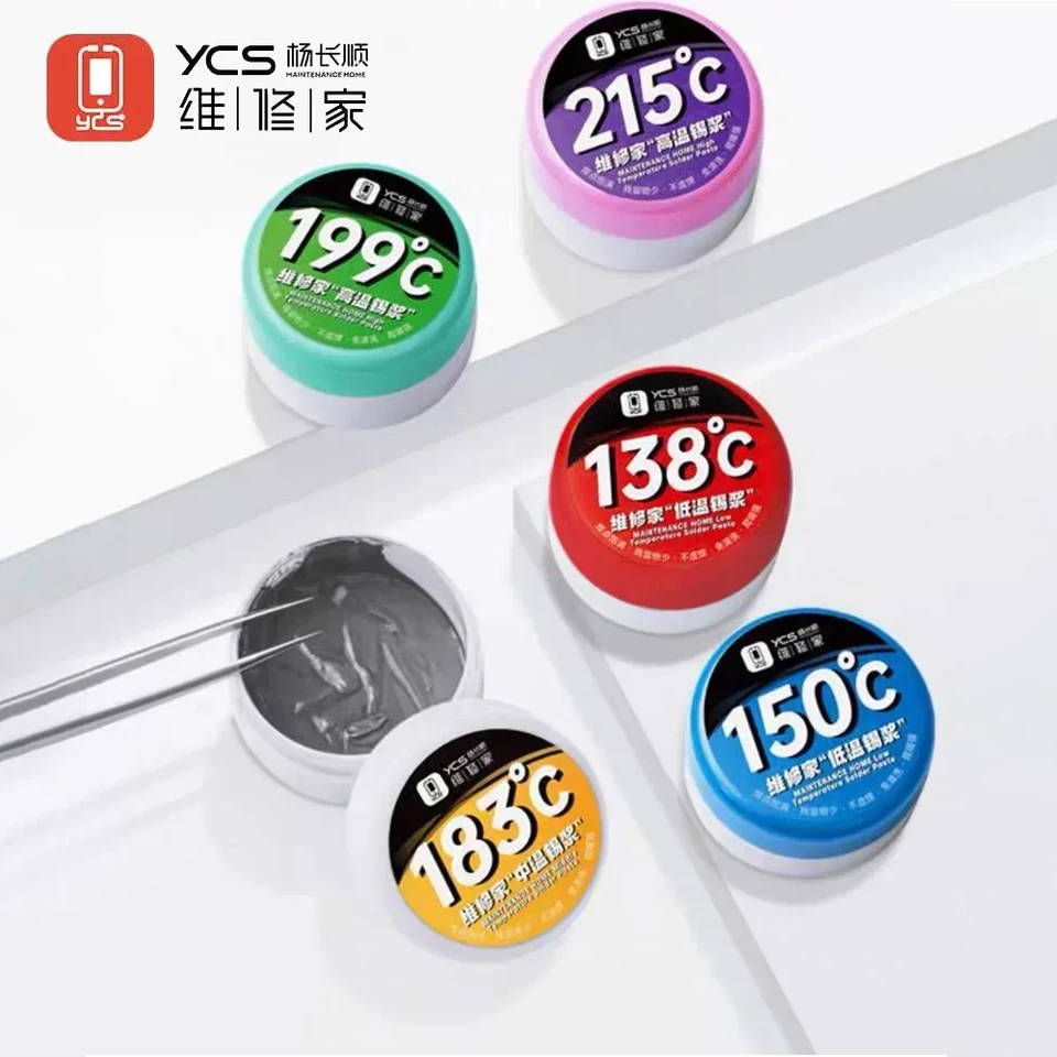 YCS Paste BGA CPU PCB pre mobilné telefóny Základná doska na výsadbu lopty na výsadbu plechoviek Nástroje na zváranie