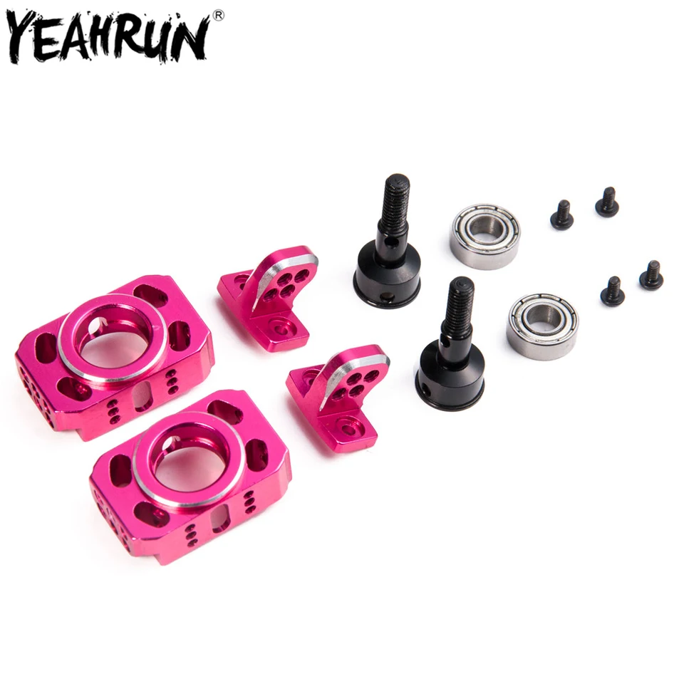 Yeahrun hliník nastaviteľná súprava na zavesenie riadenia pre 3Racing Sakura D4 D4 AWD RWD 1/10 RC Drift Car Moda Upgrade Diends