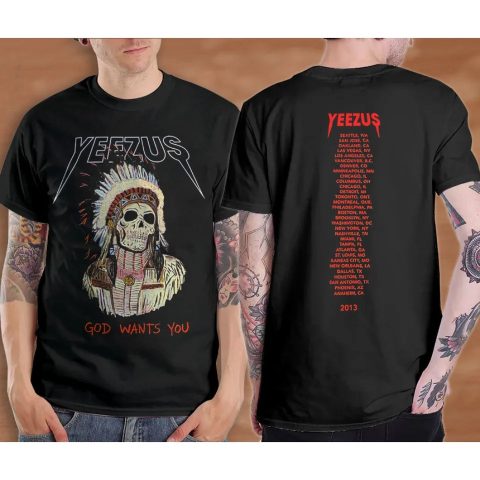 Yeezus West Lang Yeezus Tour Tour Tour Yeezus Tour Corncert Hip Hop Rap Tieň
