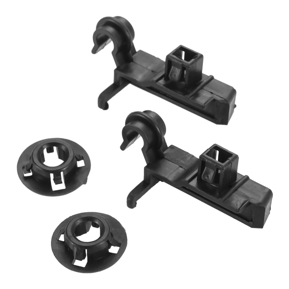 Yehaha 4ks čierna auto kapucňa Prop Rod Clips Grommet Fit for Toyota Corolla E120 9. generácia 2003-2008 53452-02060 90480-15034